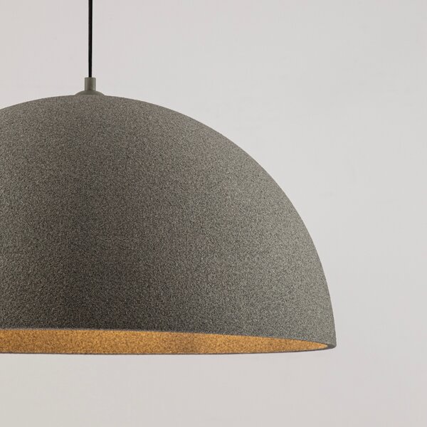 Nova Luce Šedé závěsné světlo Starla 60 cm