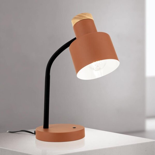 Orion - Stolní lampa GILI 1xE27/40W/230V cihlová