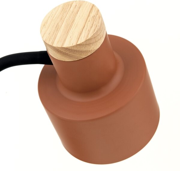 Orion - Stolní lampa GILI 1xE27/40W/230V cihlová