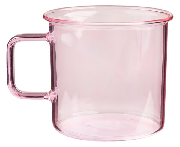Muurla Hrnek Glass 0,35l, růžový