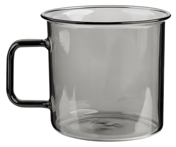 Muurla Hrnek Glass 0,35l, šedý