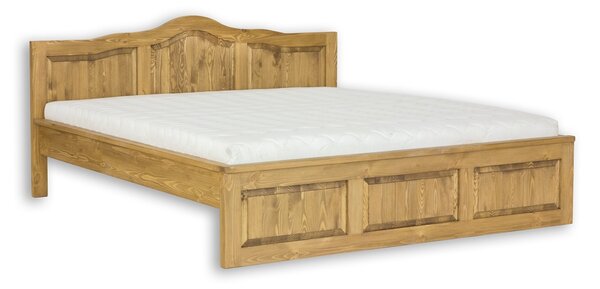 Masivní postel 90x200cm ACC 04 - K09 přírodní borovice