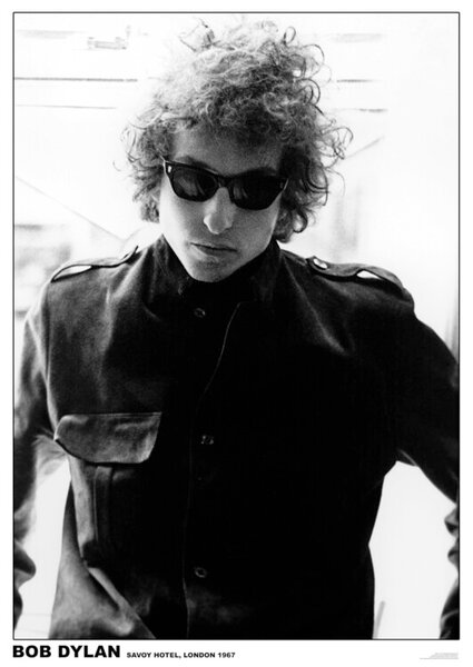 Plakát, Obraz - Bob Dylan - Savoy Hotel 1967
