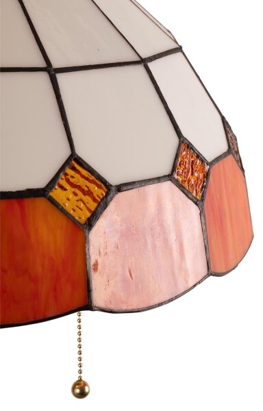 Brilagi - Tiffany vitrážová stojací lampa SIENNA 2xE27/60W/230V