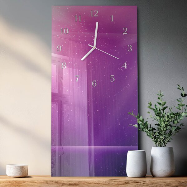 Skleněné hodiny vertikální Vzhled zsppb-30x60-00081280