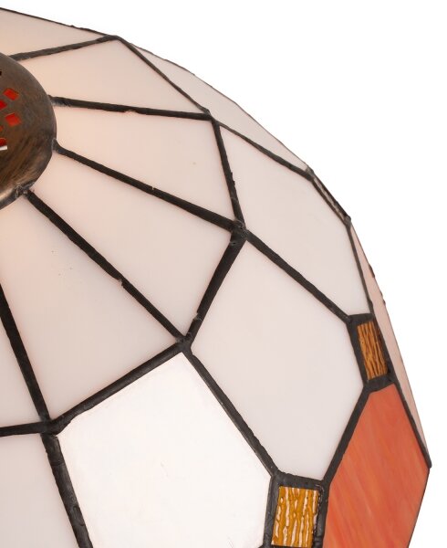 Brilagi - Tiffany vitrážová stolní lampa SIENNA 1xE27/60W/230V