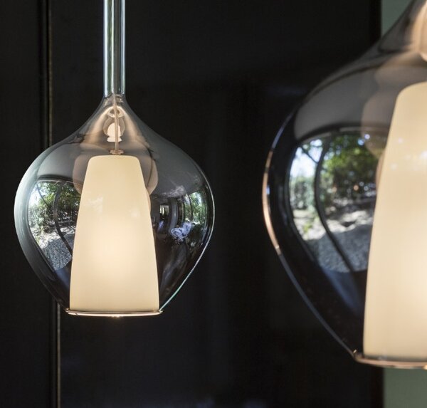 Ideal Lux Závěsné svítidlo KALIQUE-2, 1xE27, ø 18 cm, v. 239,5 cm Barva: Transparentní