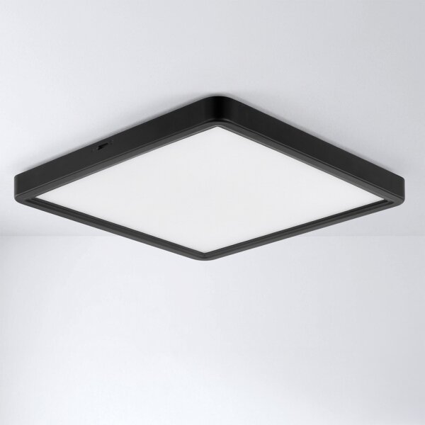 Brilagi -LED Stmív. strop. svítidlo ESTELA SQUARE LED/36W/230V 31x31 cm černá+DO