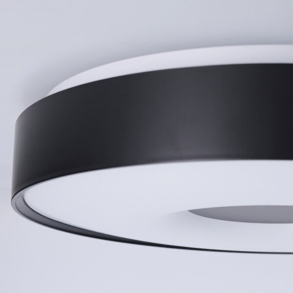 Brilagi - LED Stmív. stropní svítidlo JAMIS LED/48W/230V pr. 39 cm černá + DO