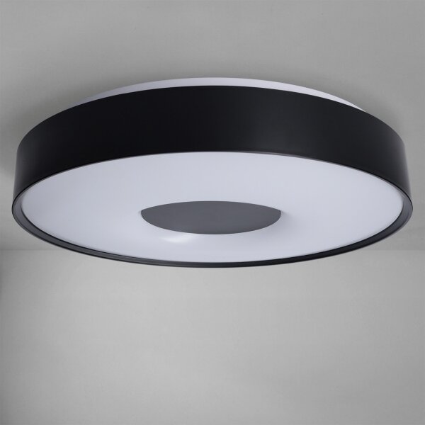 Brilagi - LED Stmív. stropní svítidlo JAMIS LED/48W/230V pr. 39 cm černá + DO
