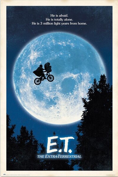 Plakát, Obraz - E.T. - The Extra-Terrestrial