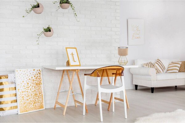 Stolní lampa Mediolan, 1x textilní stínítko (výběr z 10 barev), (výběr ze 4 barev konstrukce), ch