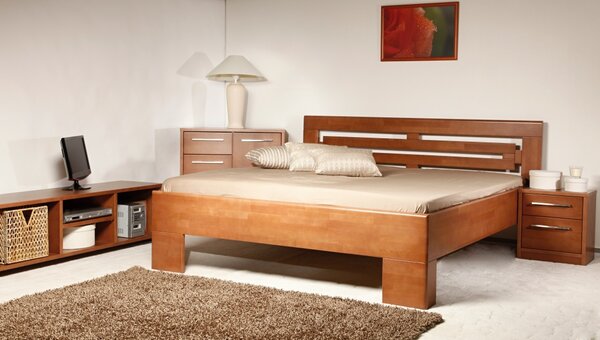 Masivní postel s úložným prostorem Varezza 2 - 160/180 x 200cm - 160 x 200cm