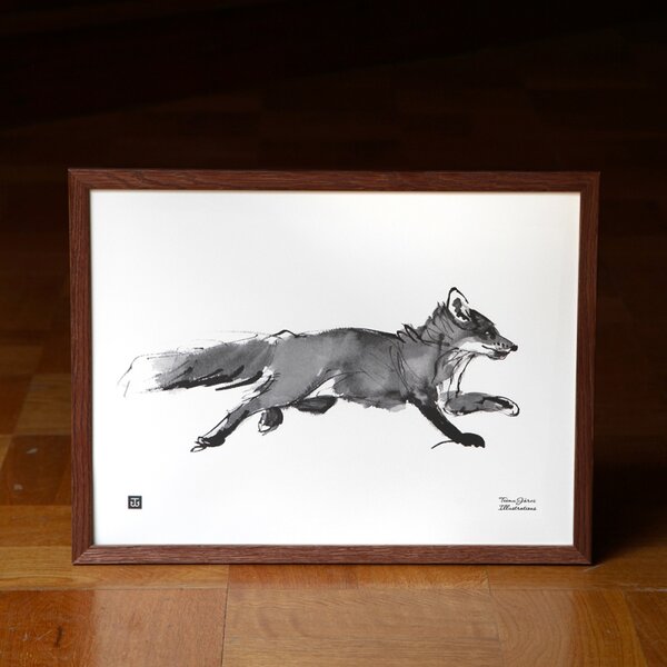 Teemu Järvi Plakát Adventurous Fox 40x30