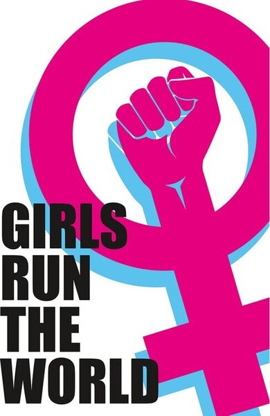 Plakát, Obraz - Girls run the World, (61 x 91.5 cm)