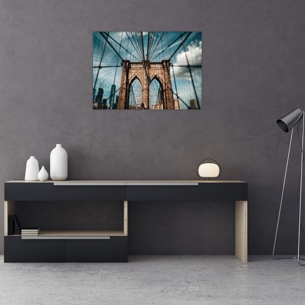 Obraz - Brooklynský most (70x50 cm)