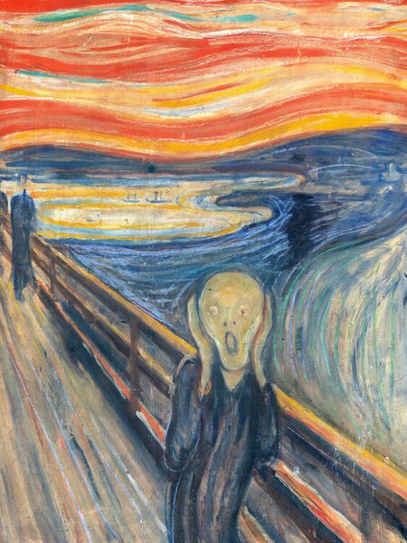 Obrazová reprodukce The Scream, 1893, Edvard Munch
