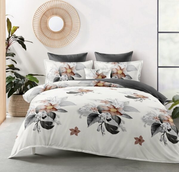 3 dílné Flanelové Povlečení polycotton Amanda 200x140cm + 90x70 cm TiaHome
