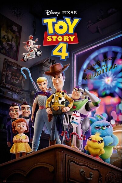 Plakát, Obraz - Toy Story 4 - One Sheet