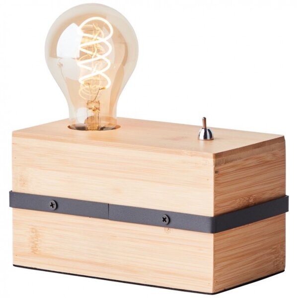 Brilliant 93191/76 Stolní lampa BENNY BAMBUS přírodní