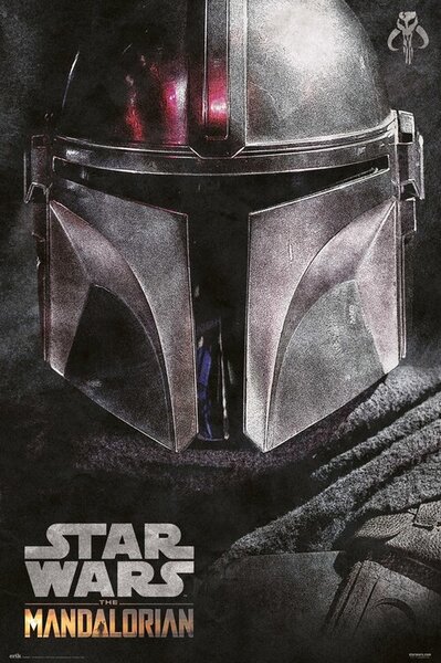 Plakát, Obraz - Star Wars: The Mandalorian - Helma