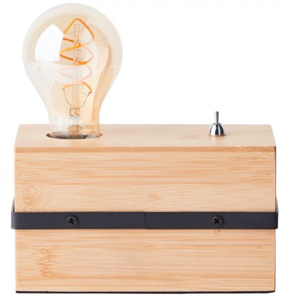Brilliant 93191/76 Stolní lampa BENNY BAMBUS přírodní