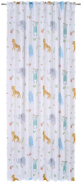 DĚTSKÝ ZÁVĚS, průhledné, 140/245 cm Ben'n'jen - Dětské závěsy
