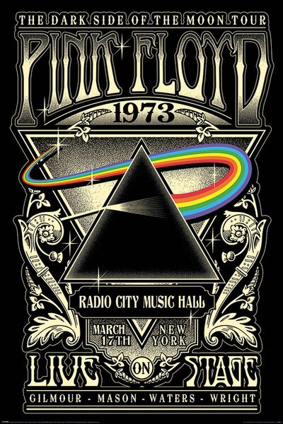 Plakát, Obraz - Pink Floyd - 1973