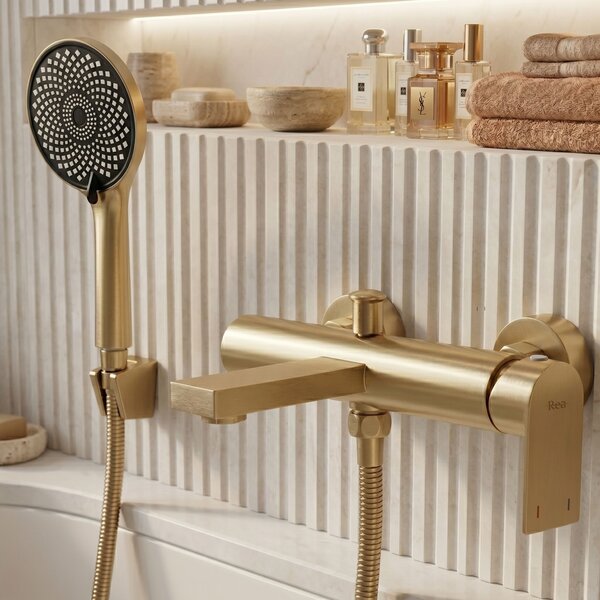 Koupelnová baterie REA Hunter Brush Gold