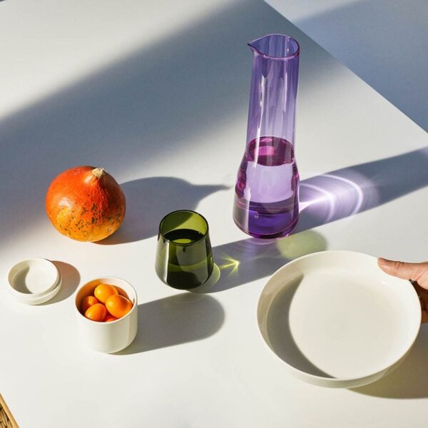 Iittala Dóza s víkem Essence 0,26l, bílá