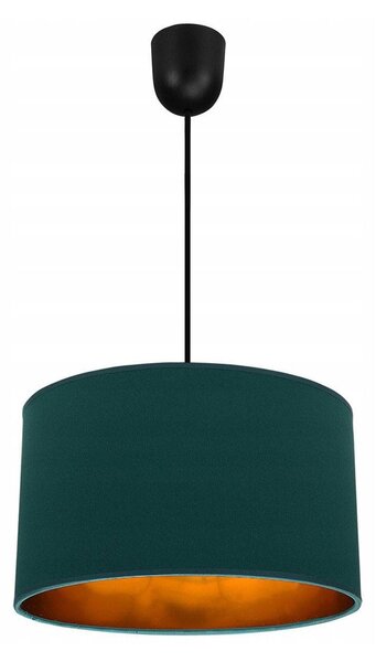 Závěsné svítidlo Shade, 1x textilní stínítko (výběr ze 6 barev), (výběr ze 3 barev konstrukce), (fi 35cm), lp, g