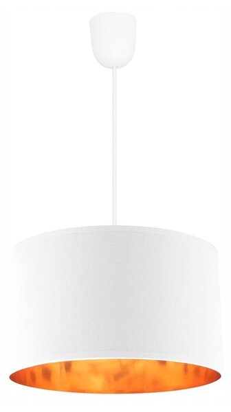 Závěsné svítidlo Shade, 1x textilní stínítko (výběr ze 6 barev), (výběr ze 3 barev konstrukce), (fi 35cm), lp, g