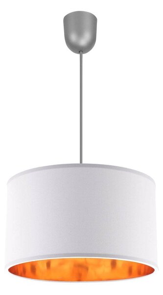 Závěsné svítidlo Shade, 1x textilní stínítko (výběr ze 6 barev), (výběr ze 3 barev konstrukce), (fi 35cm), lp, g