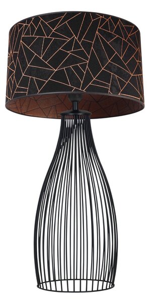 Stolní lampa Werona, 1x textilní stínítko (výběr ze 6 barev), ln