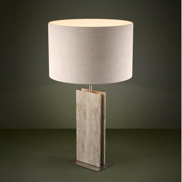 Eglo 390408 - Stolní lampa BELESAR 1xE27/40W/230V béžová
