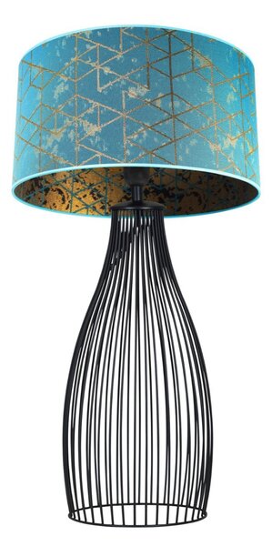 Stolní lampa Werona, 1x textilní stínítko (výběr ze 6 barev), ln