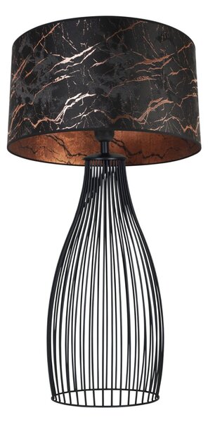 Stolní lampa Werona, 1x textilní stínítko (výběr ze 6 barev), ln