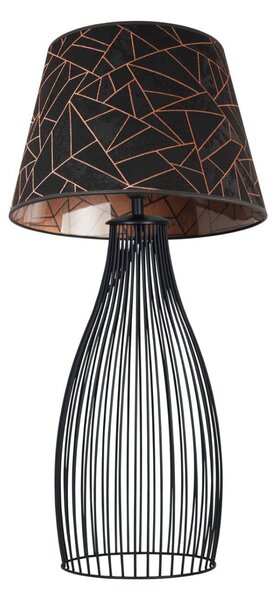 Stolní lampa Werona, 1x textilní stínítko (výběr ze 6 barev)