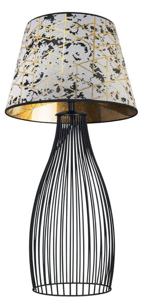 Stolní lampa Werona, 1x textilní stínítko (výběr ze 6 barev)