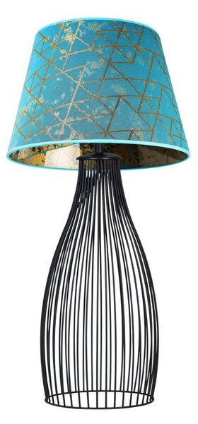Stolní lampa Werona, 1x textilní stínítko (výběr ze 6 barev)