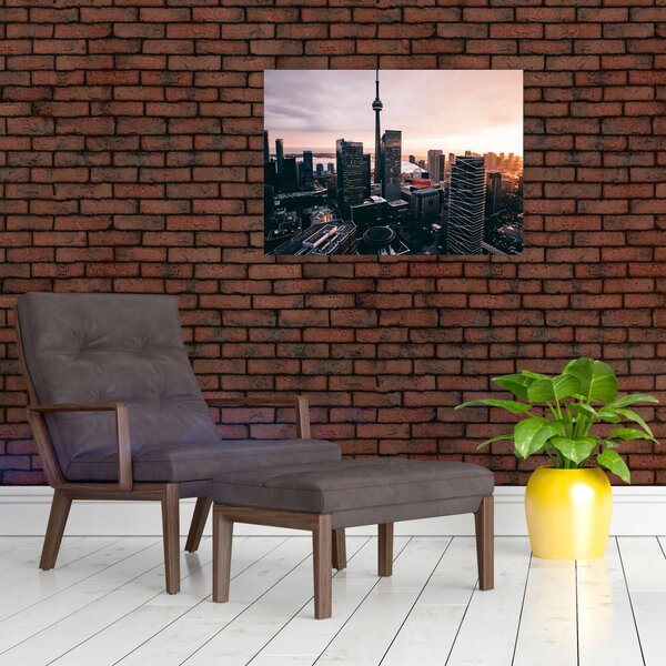 Obraz - Výhled na centrum města (70x50 cm)
