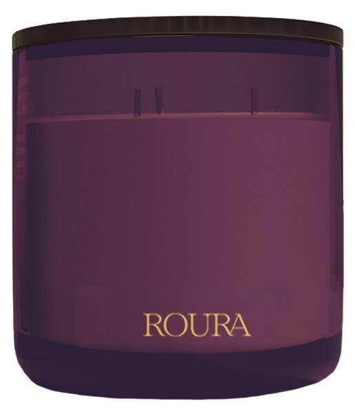 ROURA September Fig Vonná svíčka ve skle, 410 g