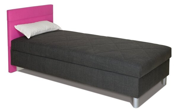 Čalouněná postel VARIO s krátkým čelem - 90x200 cm