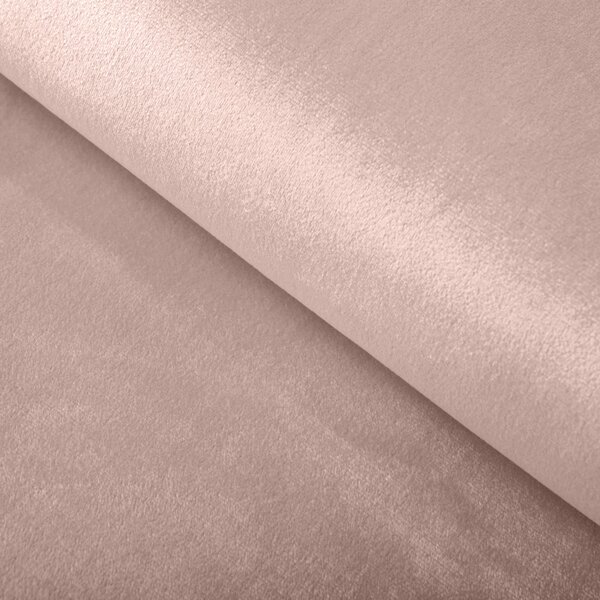 Biante Sametový běhoun na stůl Velvet Premium SVP-043 Pudrově růžový 35x120 cm
