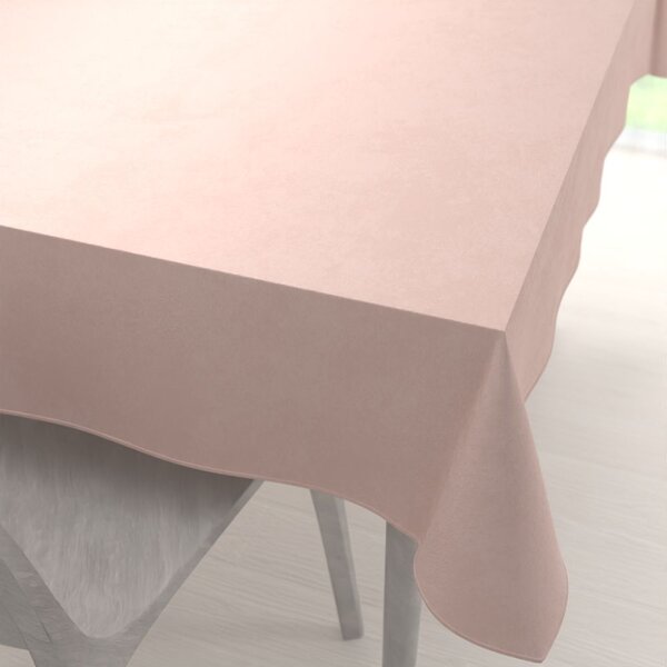 Biante Sametový obdélníkový ubrus Velvet Premium SVP-043 Pudrově růžový 60x100 cm