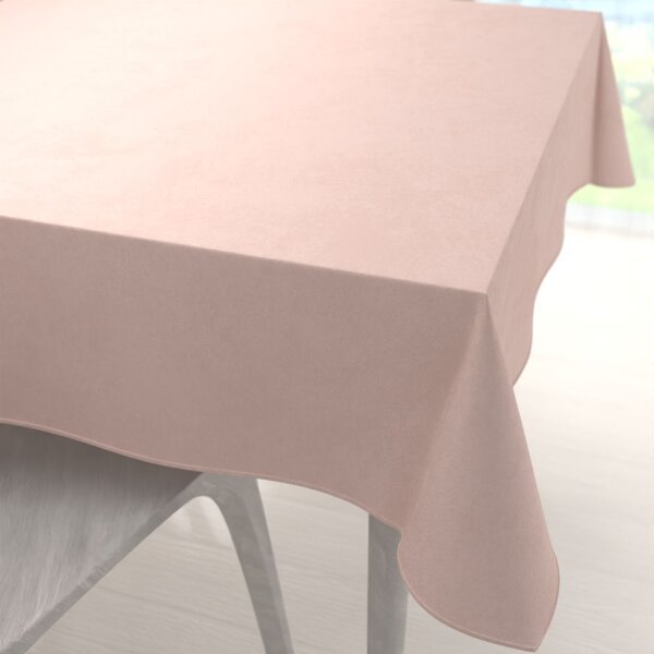 Biante Sametový čtvercový ubrus Velvet Premium SVP-043 Pudrově růžový 40x40 cm
