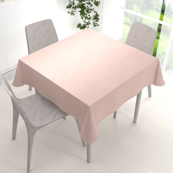 Biante Sametový čtvercový ubrus Velvet Premium SVP-043 Pudrově růžový 40x40 cm