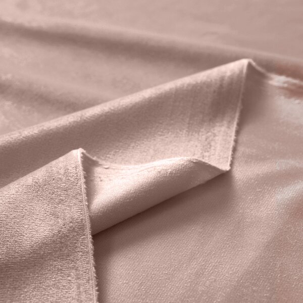 Biante Sametový závěs Velvet Premium SVP-043 Pudrově růžový - šířka 135 cm 135x140 cm