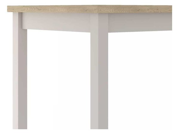 Jídelní stůl Adam 120 x 68 cm, dub cremona / krémová