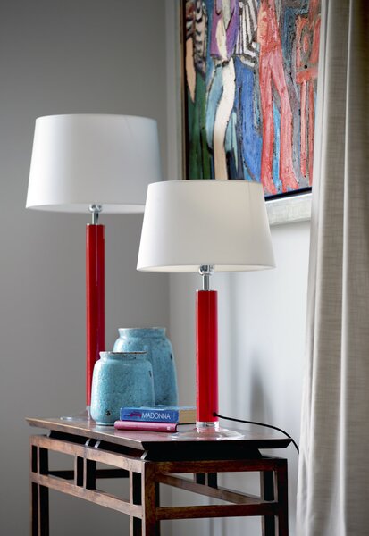 Stolní lampa 4Concepts FJORD Red L207365228